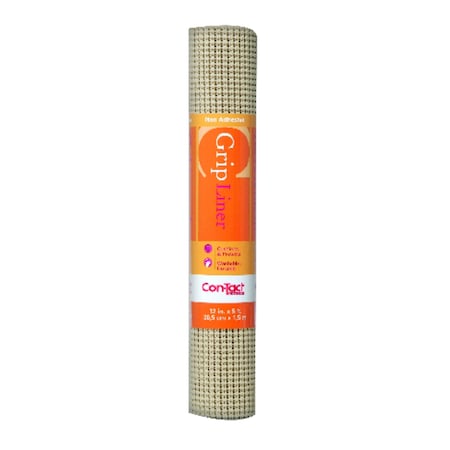 Con-Tact Brand Con-Tact BeadedGrip 5 ft. L X 12 in. W Taupe Non-Adhesive Shelf Liner 05F-C7Y59-06